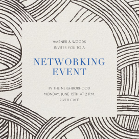 Laidback Living - Networking Event Invitation by Schumacher