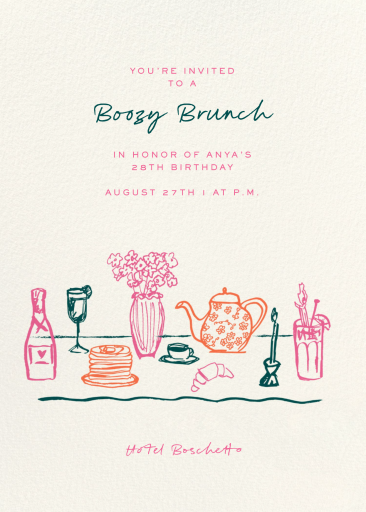 Short and Stout - Invitation by Pulp Templates Co.