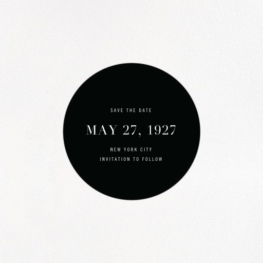 Circle Line - Save the Date by Paperless Post - Back