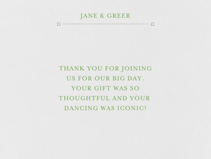 Candela (Thank You) - Stationery by Crane & Co.