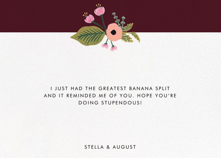 September Herbarium (Stationery) - Stationery by Rifle Paper Co.