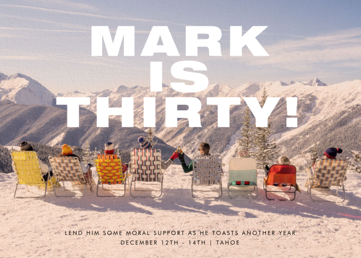 Ski Weekend by Gray Malin