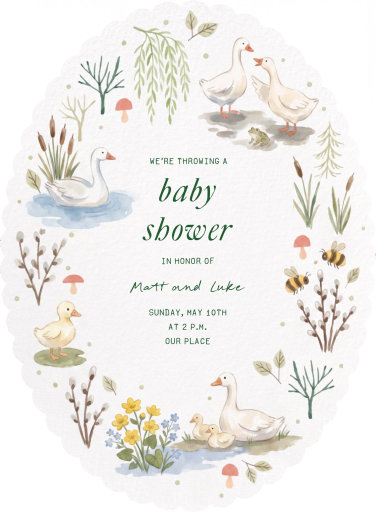 Spring Critters - Baby Shower de Paperless Post