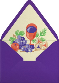 Purim Seudah - Paperless Post Envelope