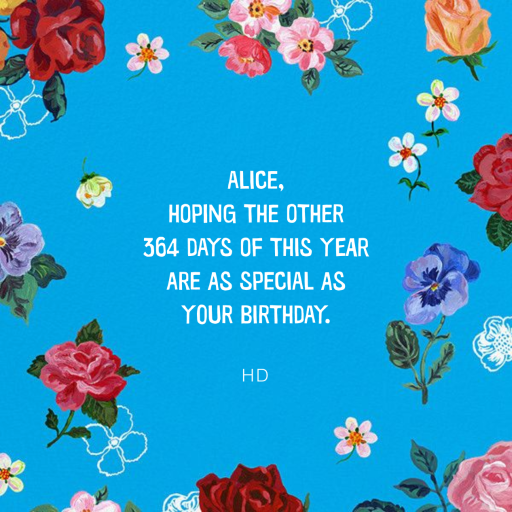 Le Chat (Square) - Birthday Card by Nathalie Lété - Back