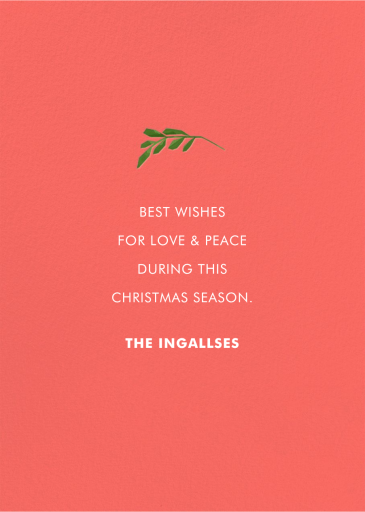 Modern Dove - Greeting Card by Hello!Lucky - Back