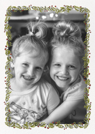 Fir Frame - Christmas Card by Paperless Post