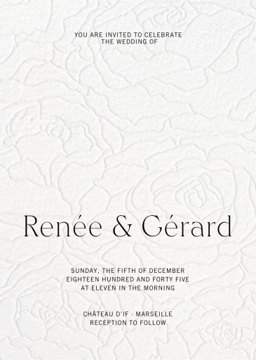 Petal Pattern - Invitation by Paperless Post