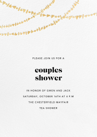 Streamer Shapes (Tall) - Bridal Shower Invitation by Paperless Post