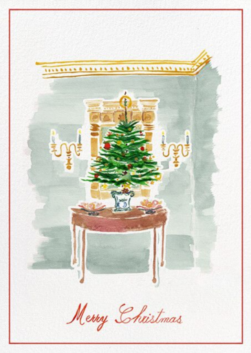 Christmas Foyer by Paperless Post