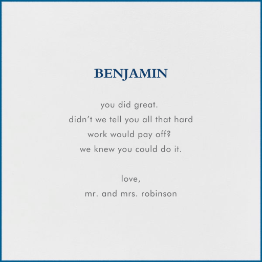 Pound It - Graduation Card by Paperless Post - Back