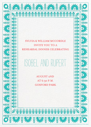 A Splendid Dutch Pot - Engagement Party Invitation by Mr. Boddington's Studio