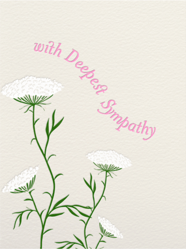 Queen Anne's Lace - Greeting Card by Paperless Post