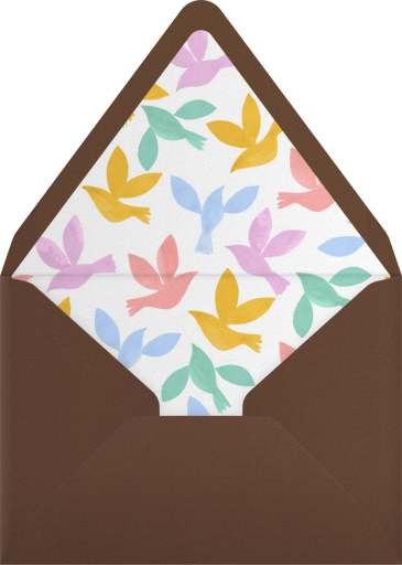 Dove Tree - Paperless Post Envelope
