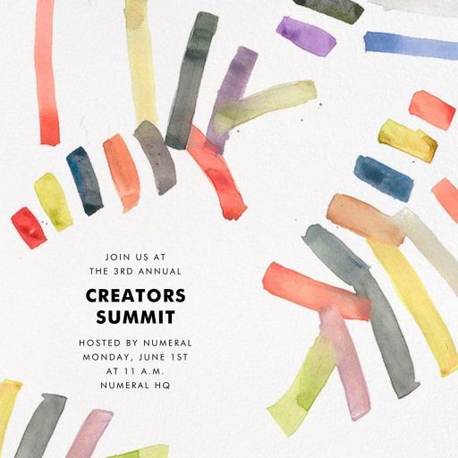 Sonnet - Conference Invitation by Kelly Wearstler