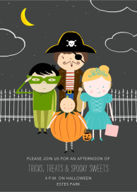 Trick Or Treaters by Paperless Post
