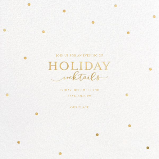 Cocktail Dots by Sugar Paper