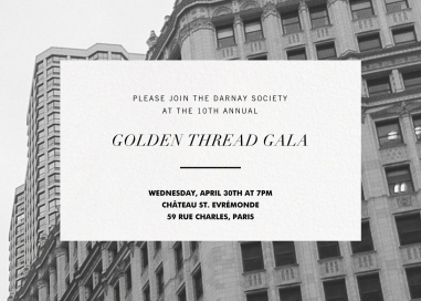 Matter - Fundraiser Invitation by Paperless Post