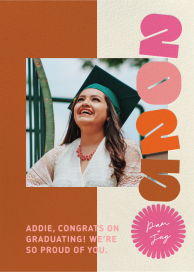 Block Out - Graduation Card by Paperless Post