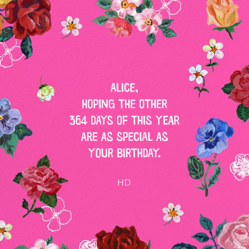 Le Chat (Square) - Birthday Card by Nathalie Lété - Back