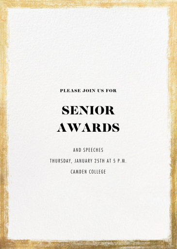 Bristle - Awards Ceremony Invitation by Paperless Post