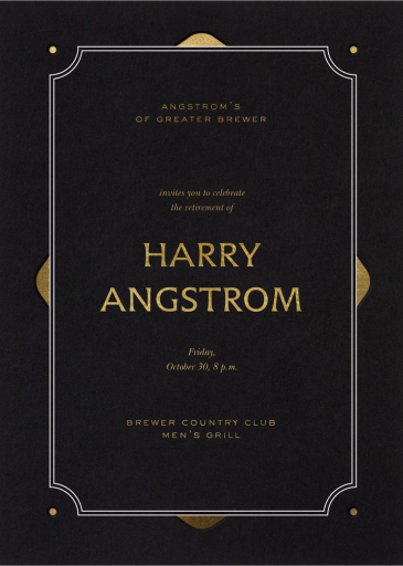 Matted - Retirement and Farewell Party Invitation by Paperless Post