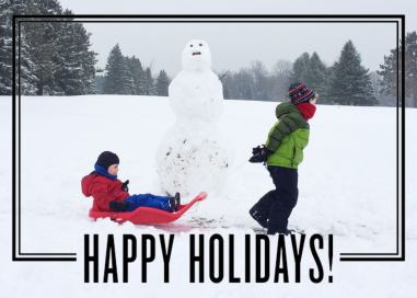 Christmas Exclamation - Holiday Card by Jonathan Adler