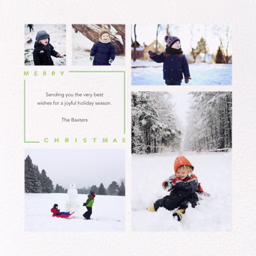 Minimalist - Christmas Card by Paperless Post