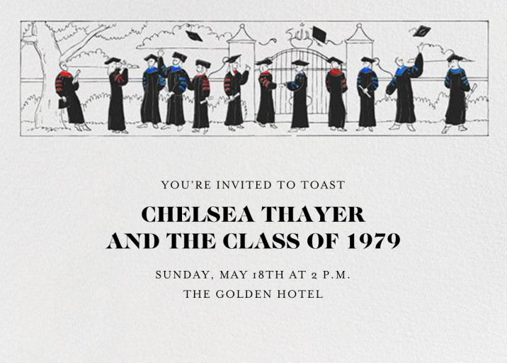 Commencement - Celebration Invitation by Paperless Post