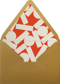 Confetti Sprinkle - Paperless Post Envelope