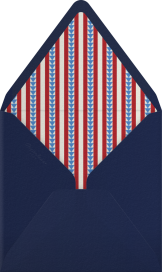 Patriotic Quilt - Paperless Post Envelope