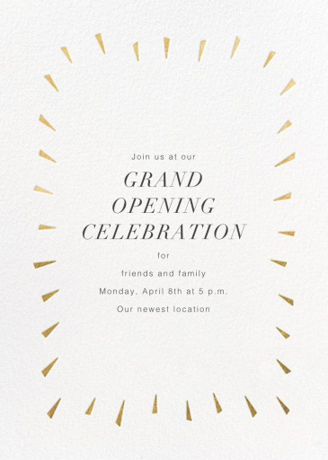 Éclat - Launch Party Invitation by Paperless Post