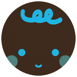 Baby Face - Baby Shower Invitation by The Indigo Bunting