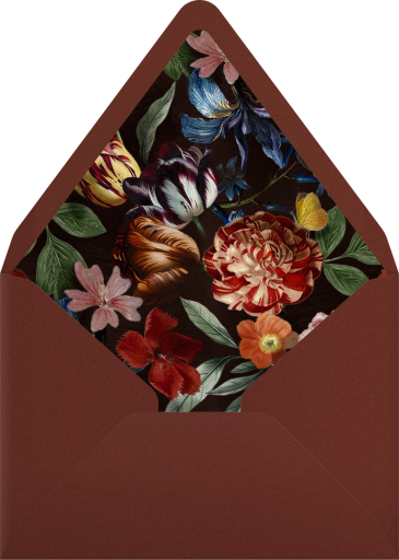 Midnight Bloom - Paperless Post Envelope