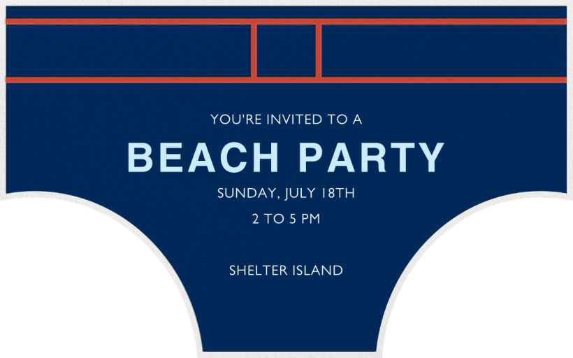 Seaside Skivvies - Moving Announcement by Jonathan Adler