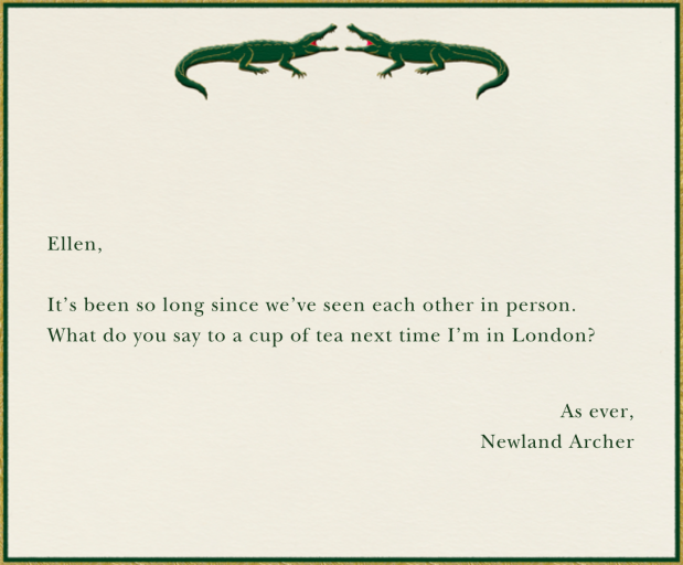 Crocodiles - Stationery by Paperless Post