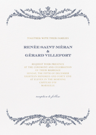 Daphne - Wedding Invitation by Crane & Co.
