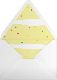 Cupcake First Birthday - Paper Source Envelope
