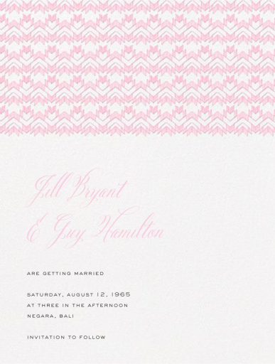 Patola (Save the Date) by Crane & Co.