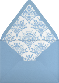 Fanned Frond - Carolina Herrera Envelope