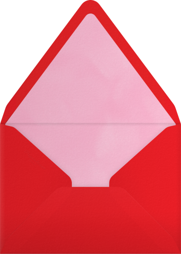 Pizza Heart - Paperless Post Envelope