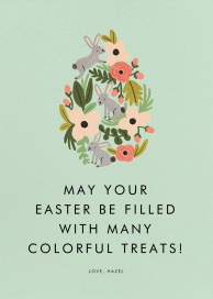 The Rabbit or the Egg - Easter Card by Rifle Paper Co.