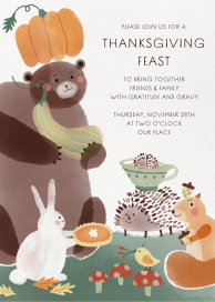 Interspecies Feast by Paperless Post