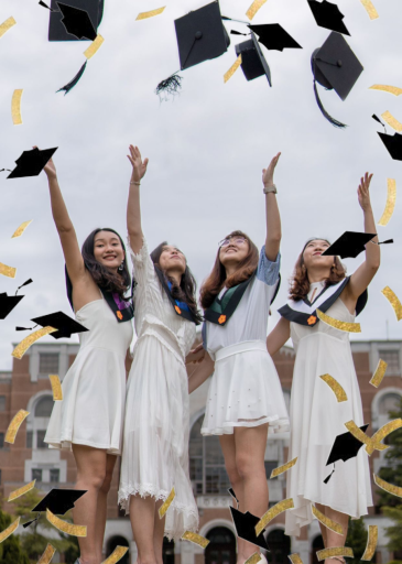 Confetti Caps (Photo) - Graduation Party Invitation by Paperless Post