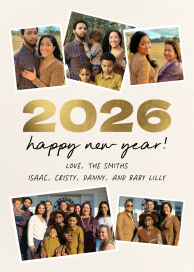Polaroid Memories - New Year's Card by Paperless Post