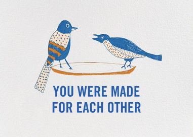 Bird Seed - Anniversary Card by Mr. Boddington's Studio