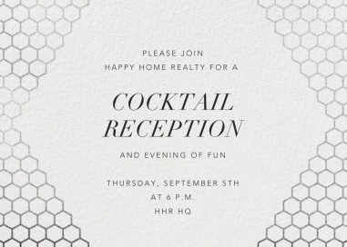 Honeycomb Party - Cocktail Party Invitation by Paperless Post