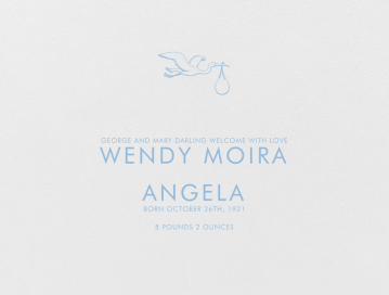 Panarea - Birth Announcement by Paperless Post