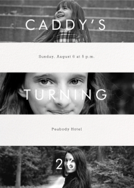 Three Photo Bands by Paperless Post