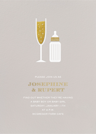 Sip & See - Baby Shower Invitation by Paperless Post
